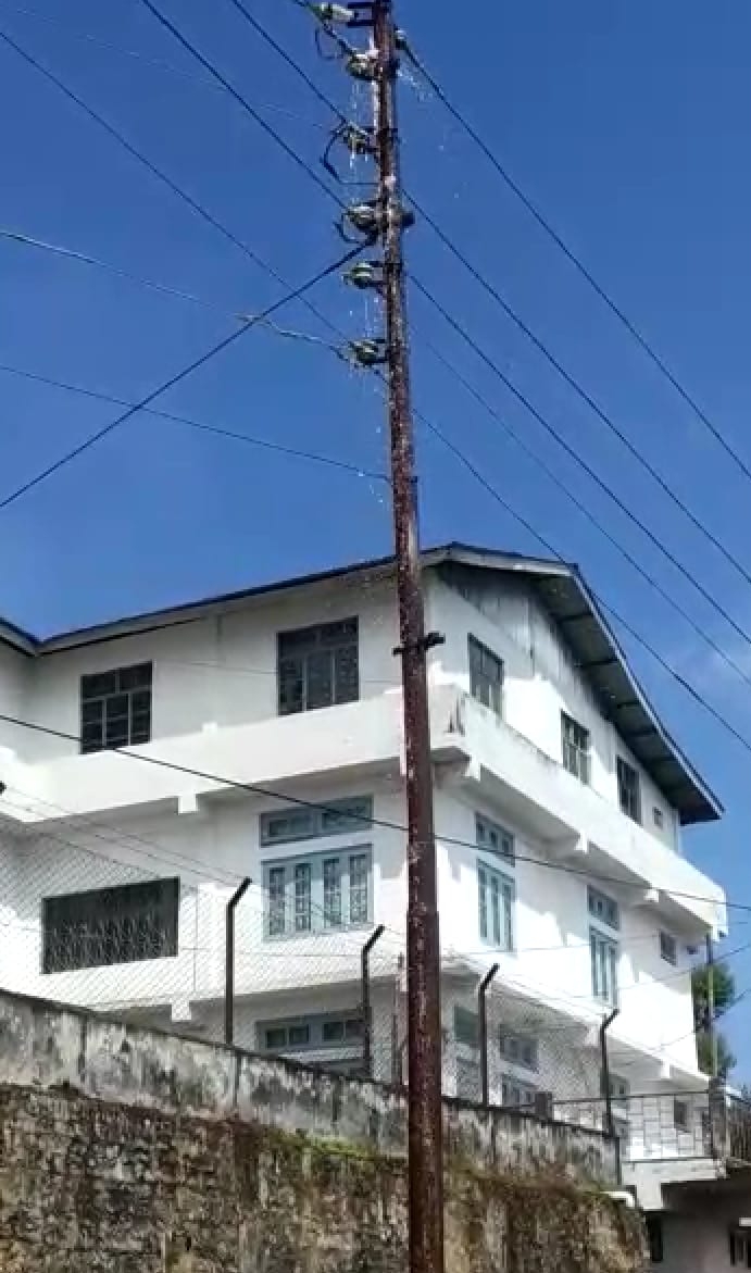 Miracle pole in Mokokchung? It was a case faulty plumbing 